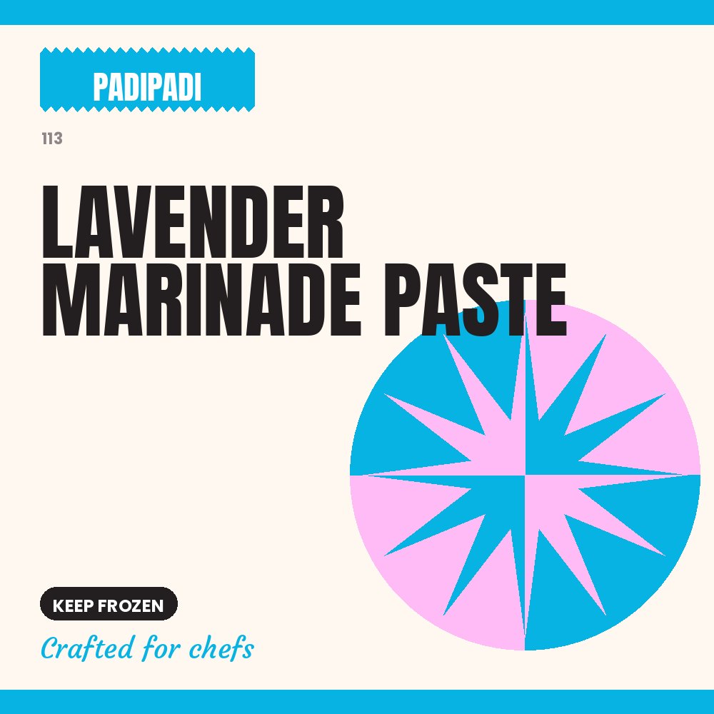 LAVENDER MARINADE PASTE by Padi Padi