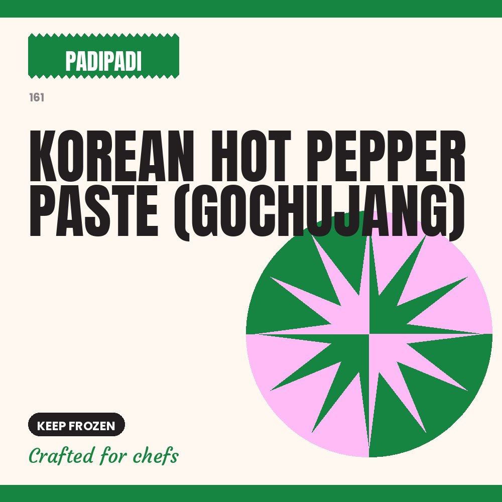 KOREAN HOT PEPPER PASTE (GOCHUJANG) by Padi Padi