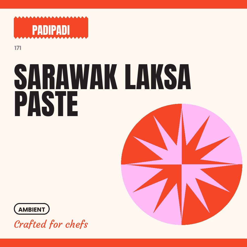 SARAWAK LAKSA PASTE by Padi Padi