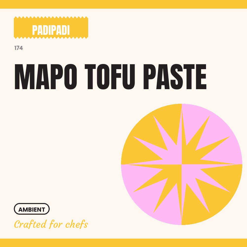 MAPO TOFU PASTE by Padi Padi