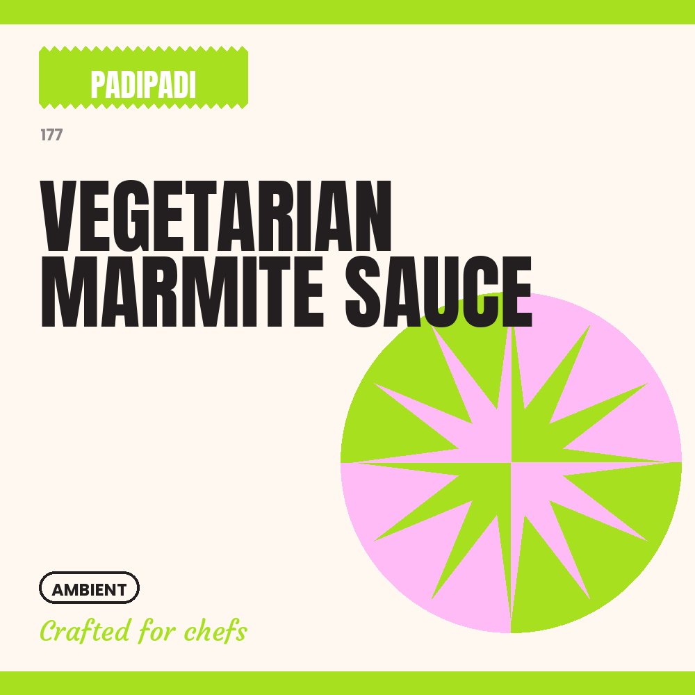 VEGETARIAN MARMITE SAUCE [pre-order] by Padi Padi