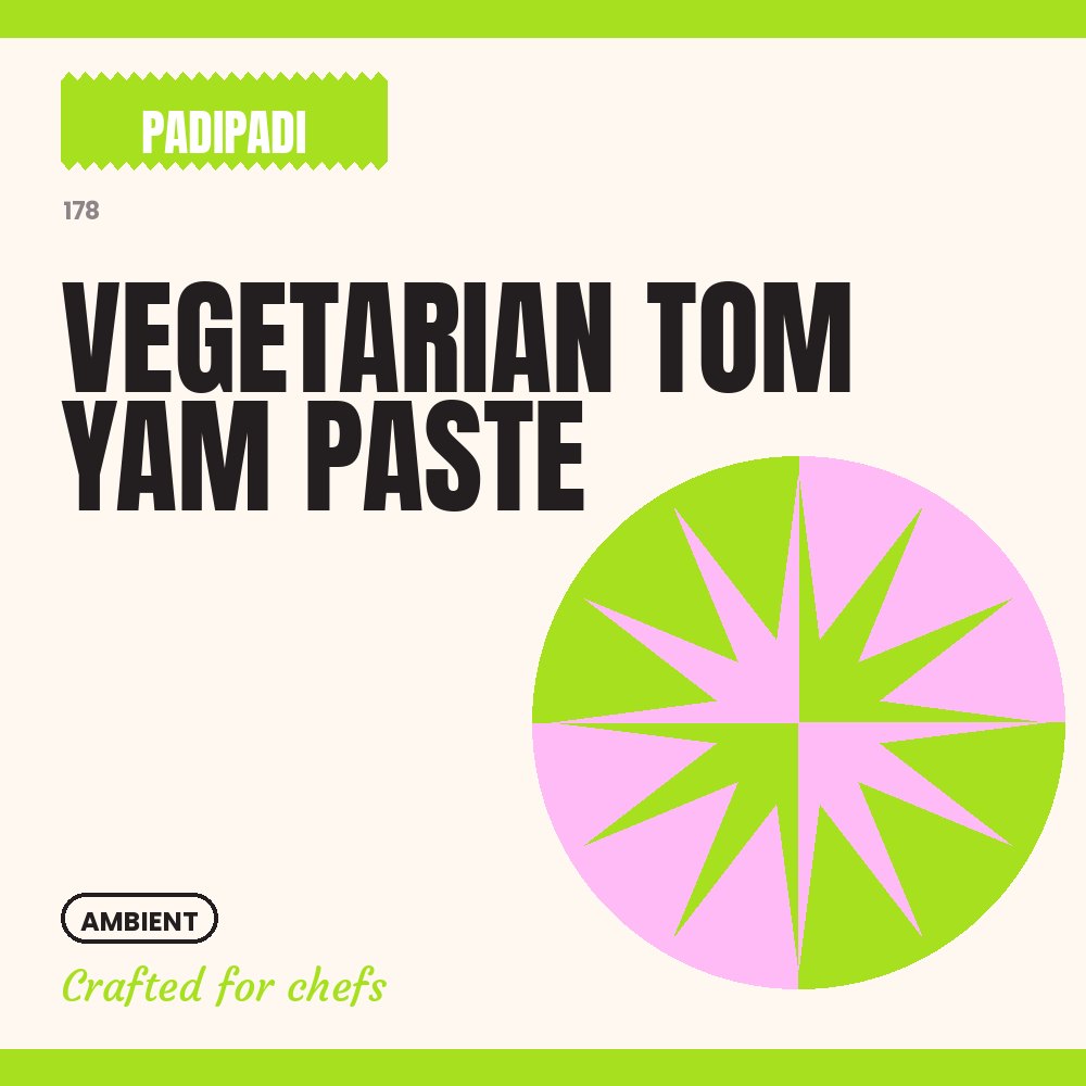 VEGETARIAN TOM YAM PASTE [pre-order] by Padi Padi