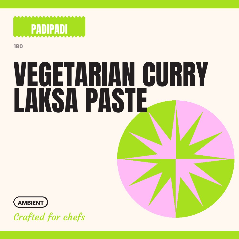 VEGETARIAN CURRY LAKSA PASTE by Padi Padi