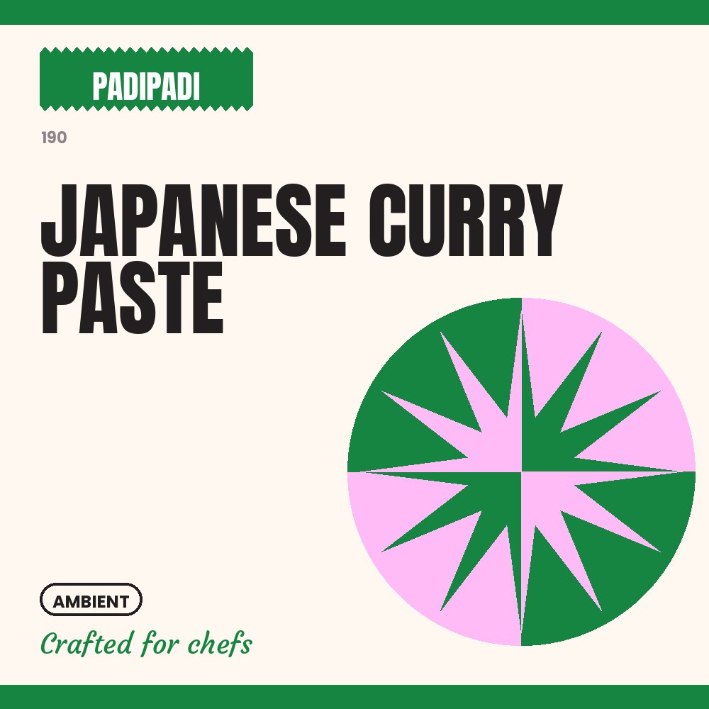 JAPANESE CURRY PASTE by Padi Padi