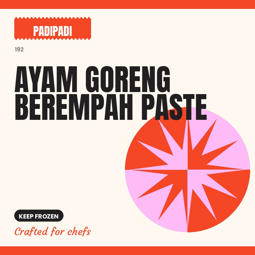 AYAM GORENG BEREMPAH PASTE by Padi Padi