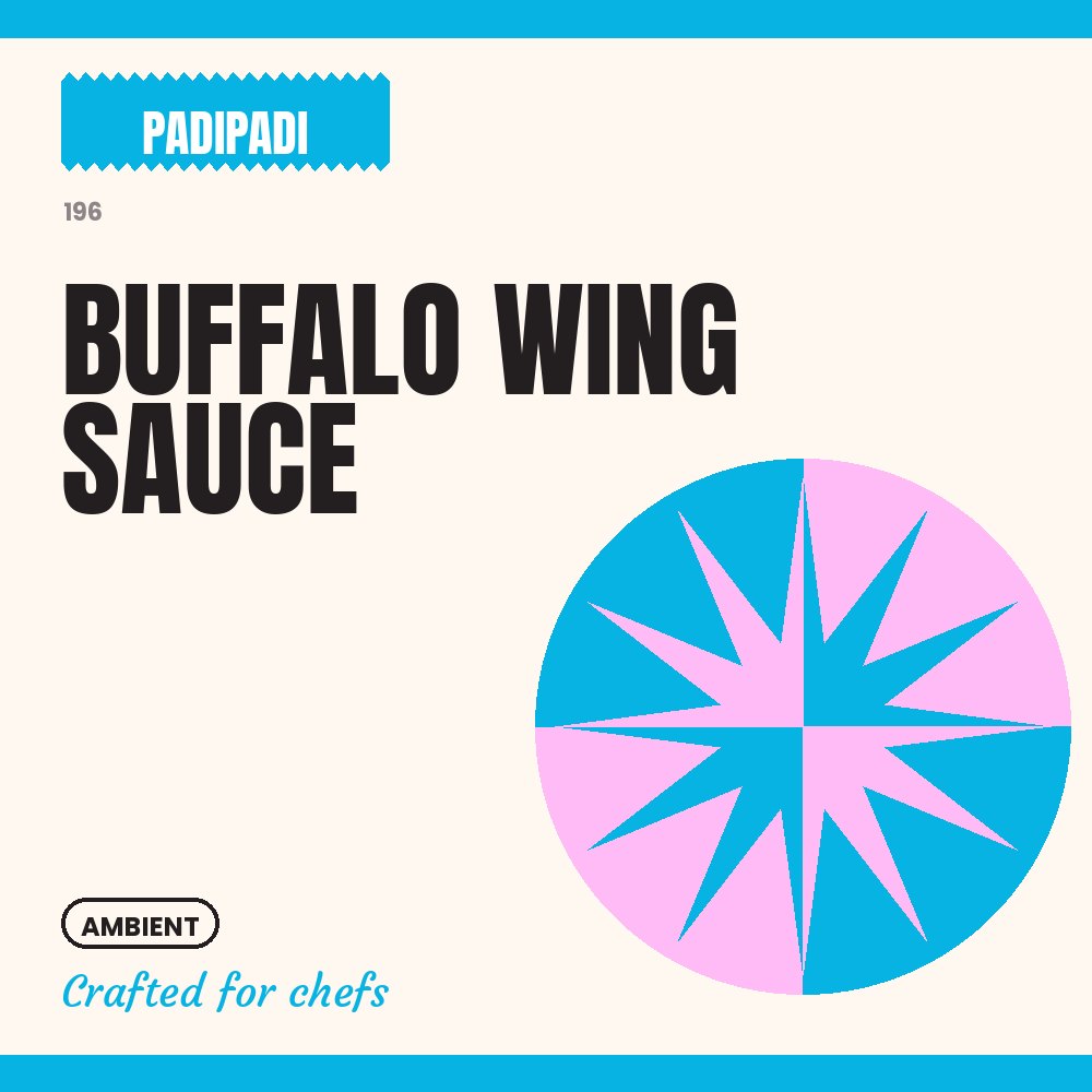 BUFFALO WING SAUCE [pre-order] by Padi Padi