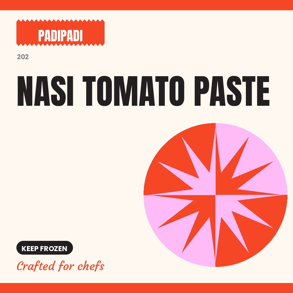 NASI TOMATO PASTE by Padi Padi