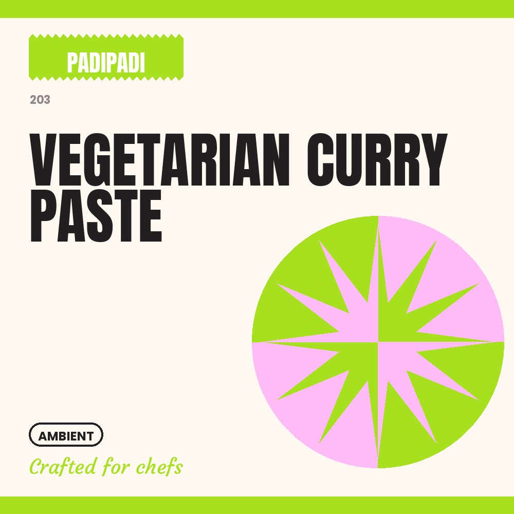 VEGETARIAN CURRY PASTE by Padi Padi