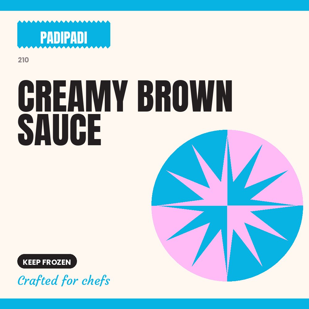 CREAMY BROWN SAUCE by Padi Padi