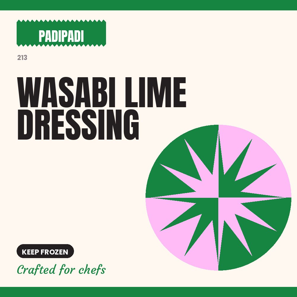 WASABI LIME DRESSING [pre-order] by Padi Padi