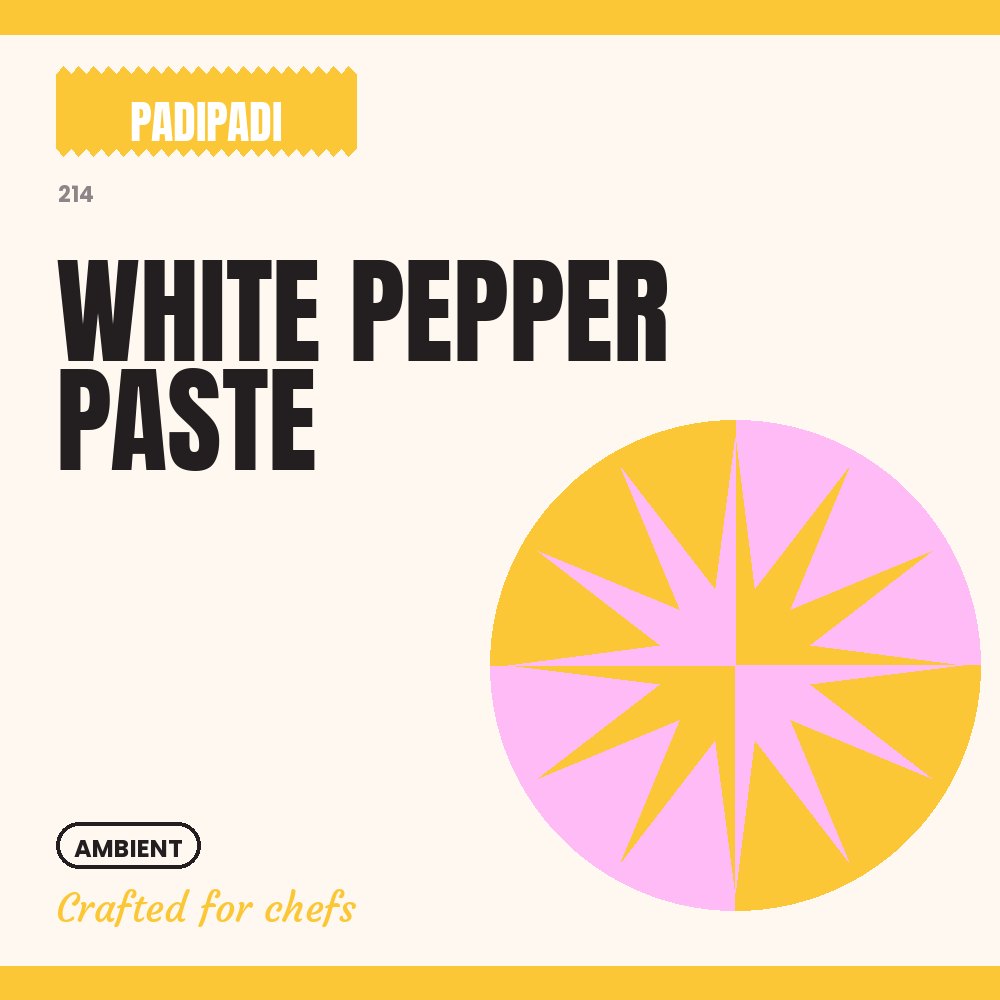 WHITE PEPPER PASTE [pre-order] by Padi Padi