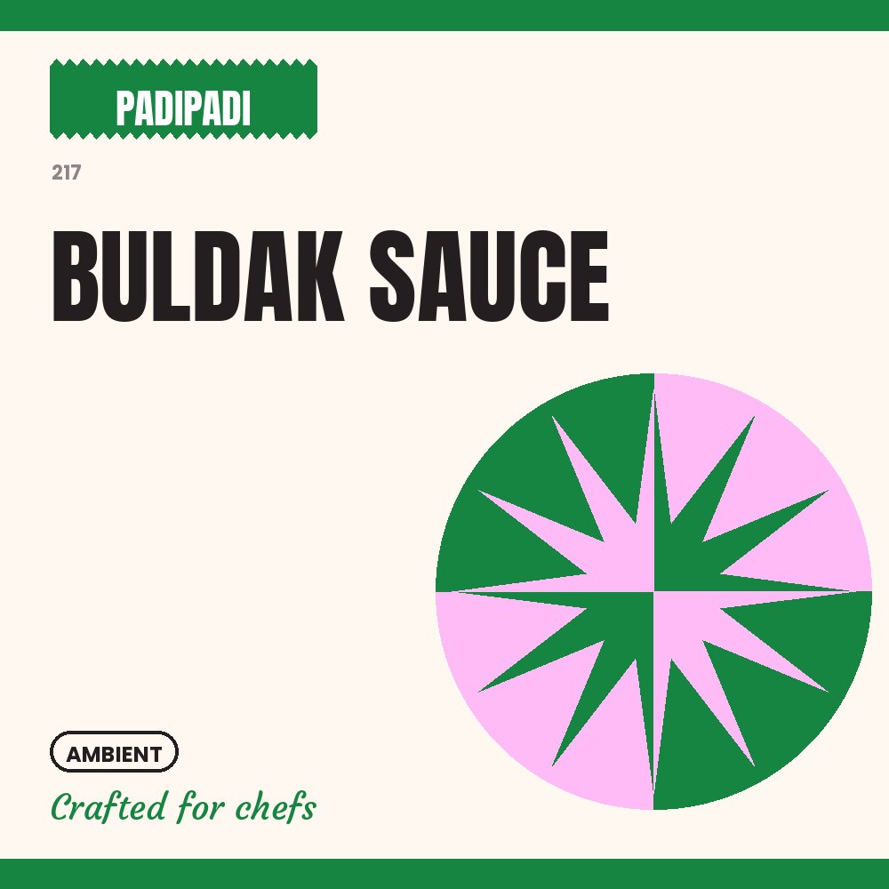 BULDAK SAUCE by Padi Padi