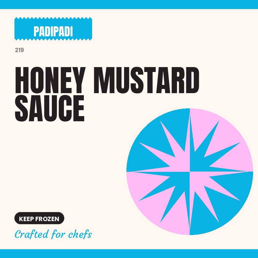 HONEY MUSTARD SAUCE [pre-order] by Padi Padi