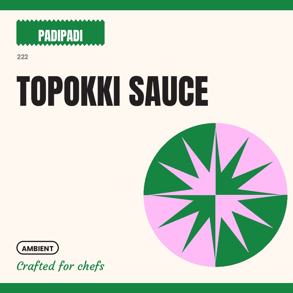 TOPOKKI SAUCE [pre-order] by Padi Padi