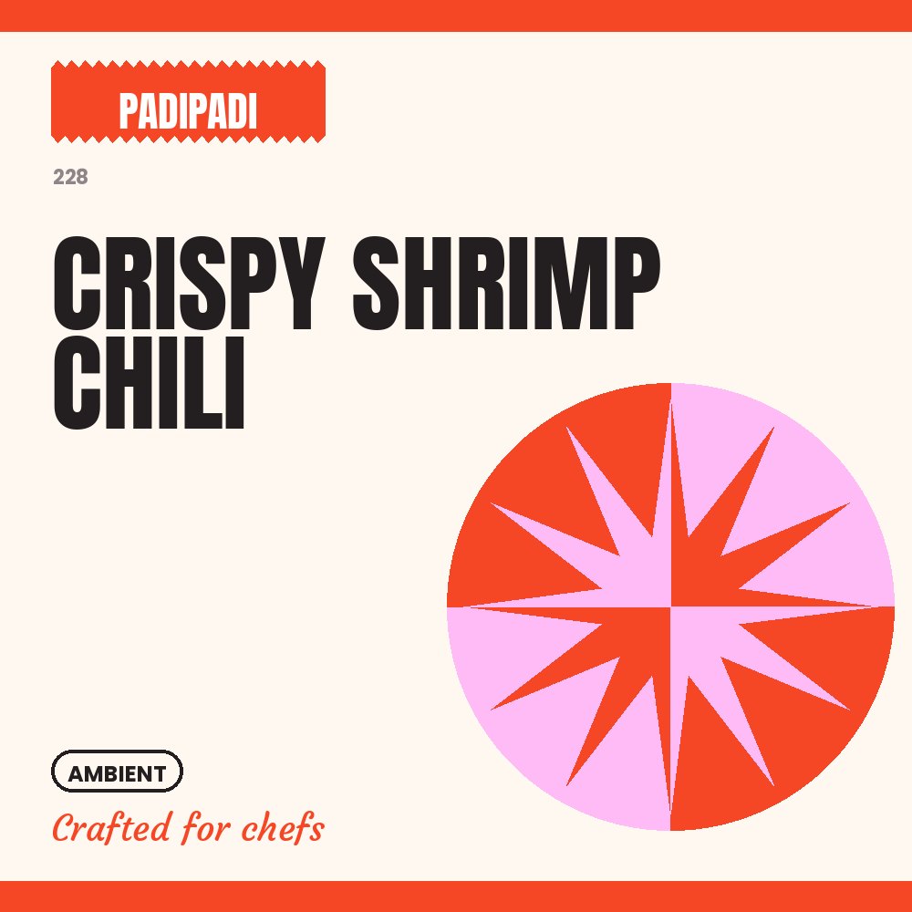 CRISPY SHRIMP CHILI by Padi Padi