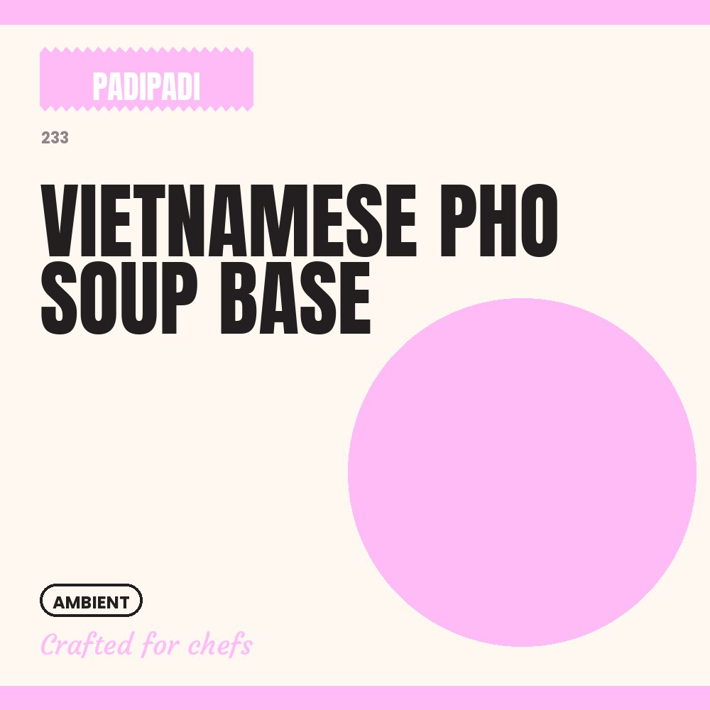 VIETNAMESE PHO SOUP BASE [pre-order] by Padi Padi