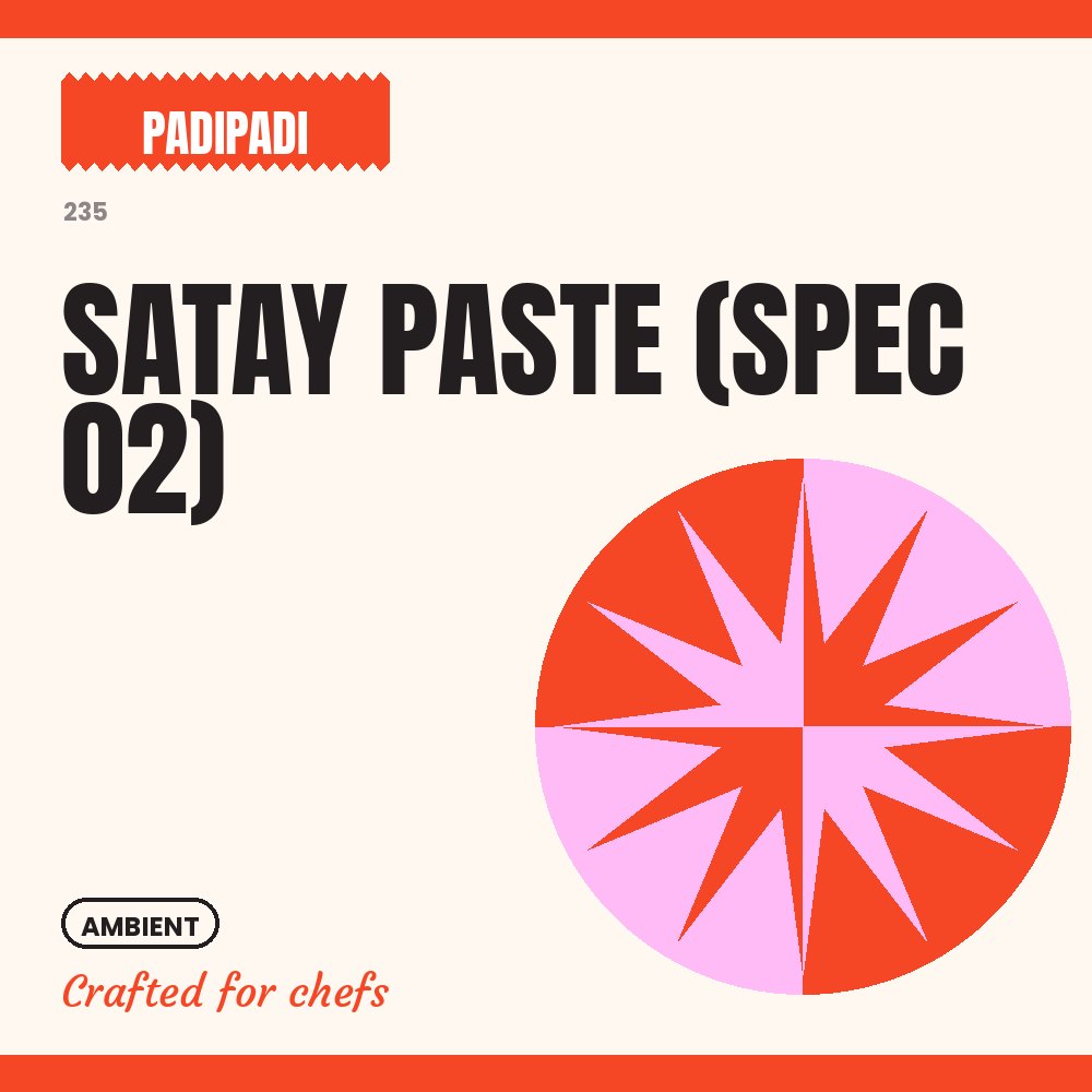 SATAY PASTE (SPEC 02) by Padi Padi