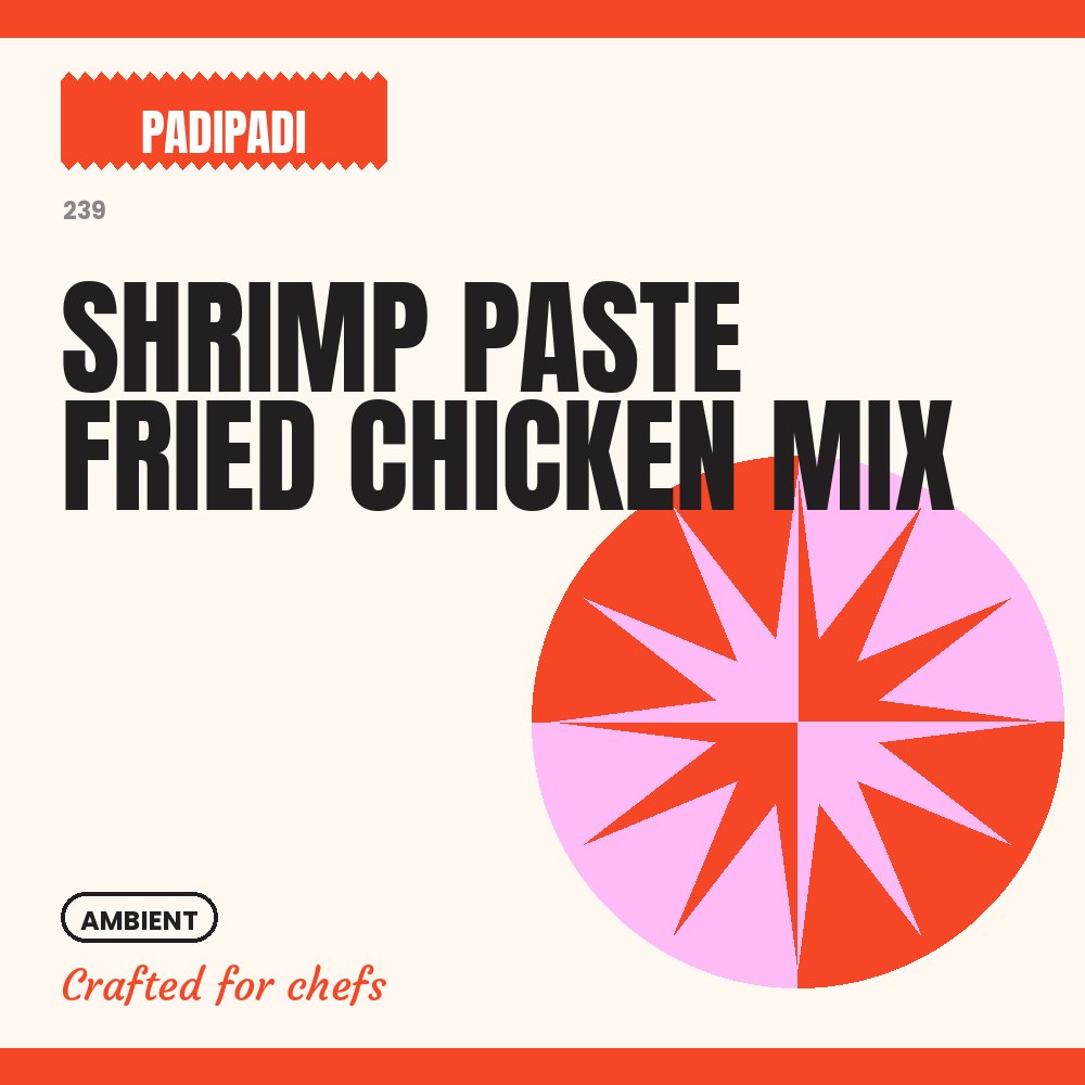 SHRIMP PASTE FRIED CHICKEN MIX (500g pack) [pre-order] by Padi Padi