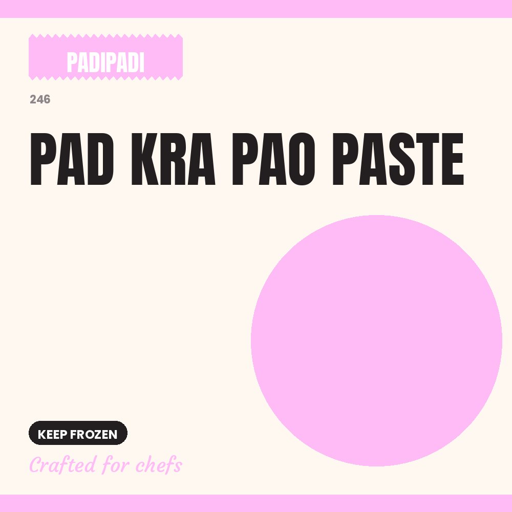 PAD KRA PAO PASTE [pre-order] by Padi Padi