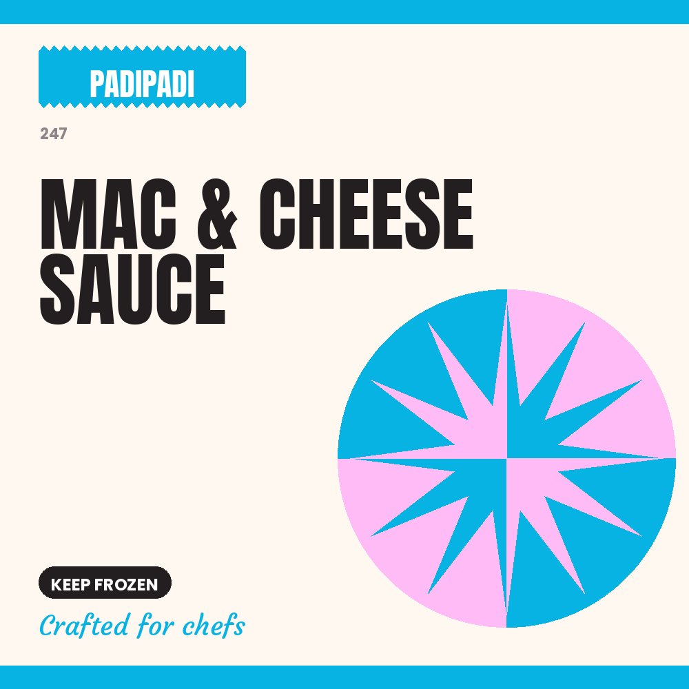 MAC & CHEESE SAUCE [pre-order] by Padi Padi