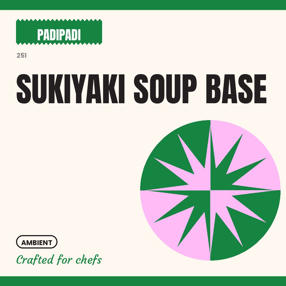 SUKIYAKI SOUP BASE [pre-order] by Padi Padi