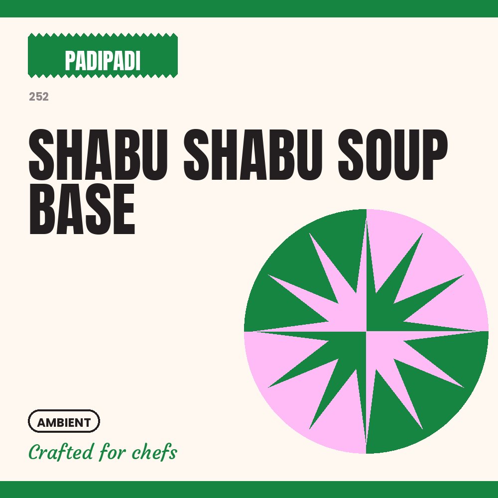 SHABU SHABU SOUP BASE [pre-order] by Padi Padi