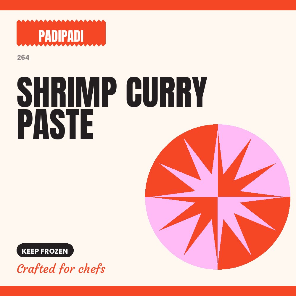 SHRIMP CURRY PASTE [pre-order] by Padi Padi