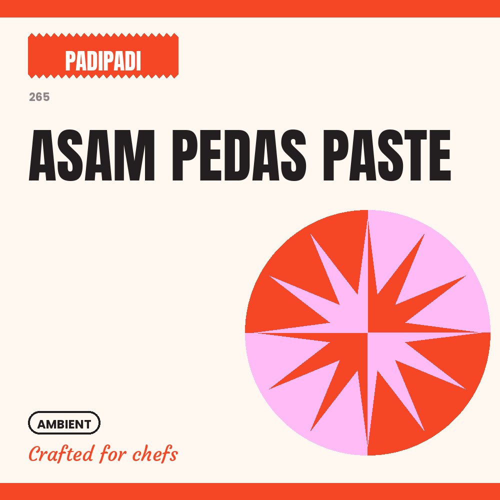 ASAM PEDAS PASTE [pre-order] by Padi Padi
