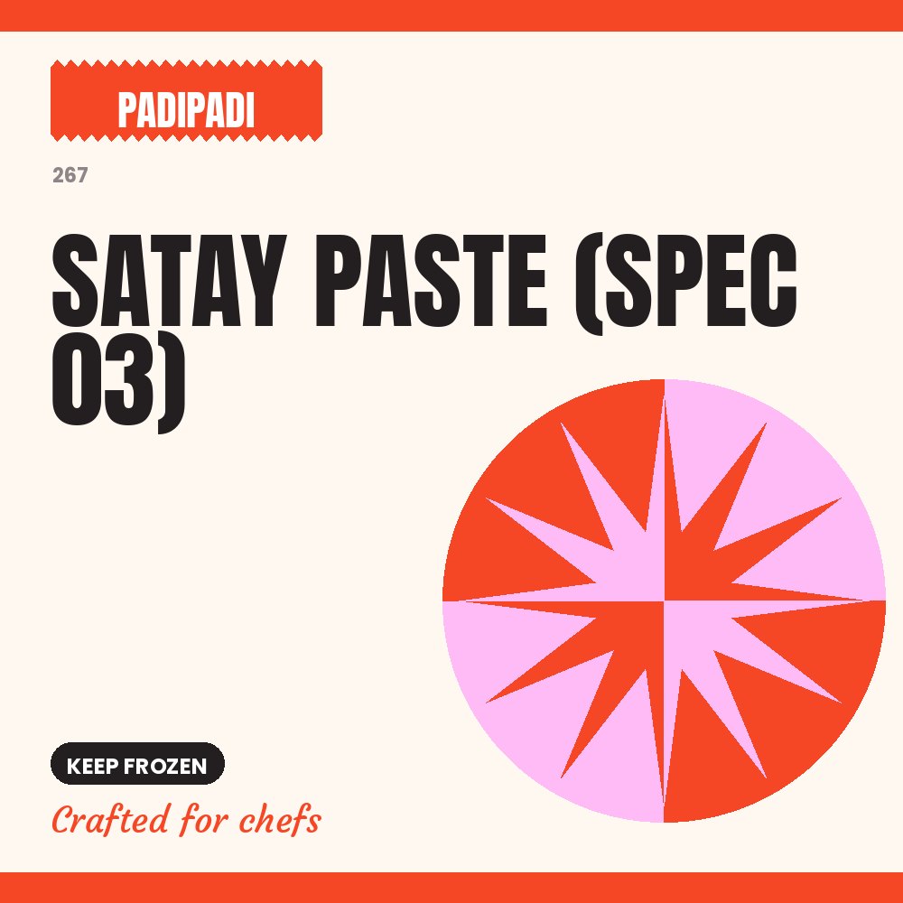 SATAY PASTE (SPEC 03) [pre-order] by Padi Padi