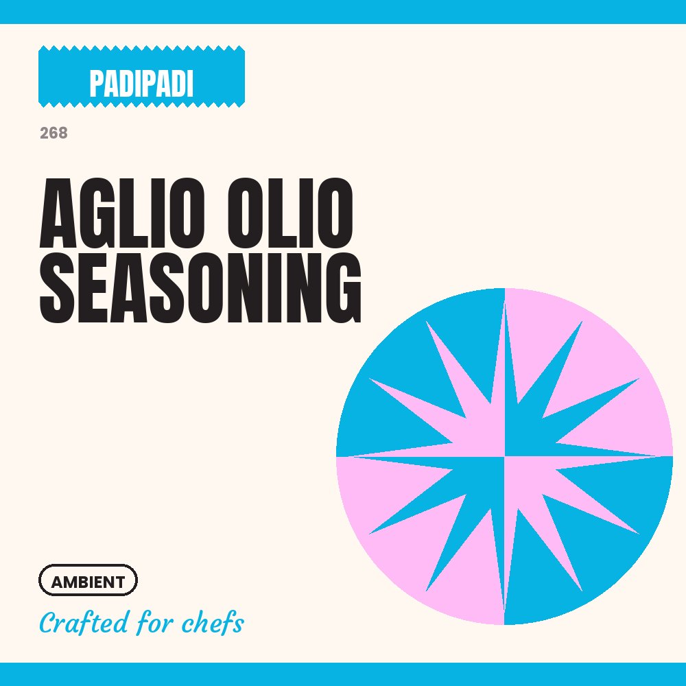 AGLIO OLIO SEASONING (500g pack) by Padi Padi