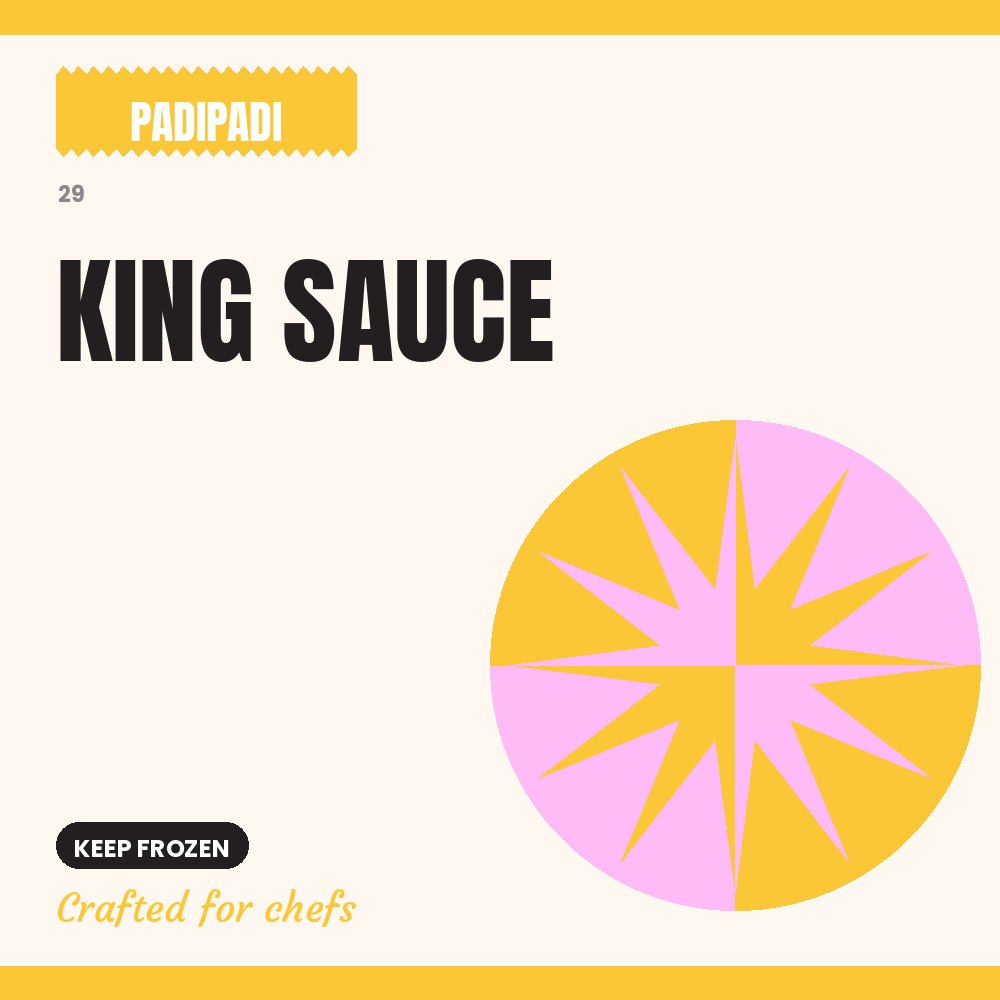 KING SAUCE by Padi Padi