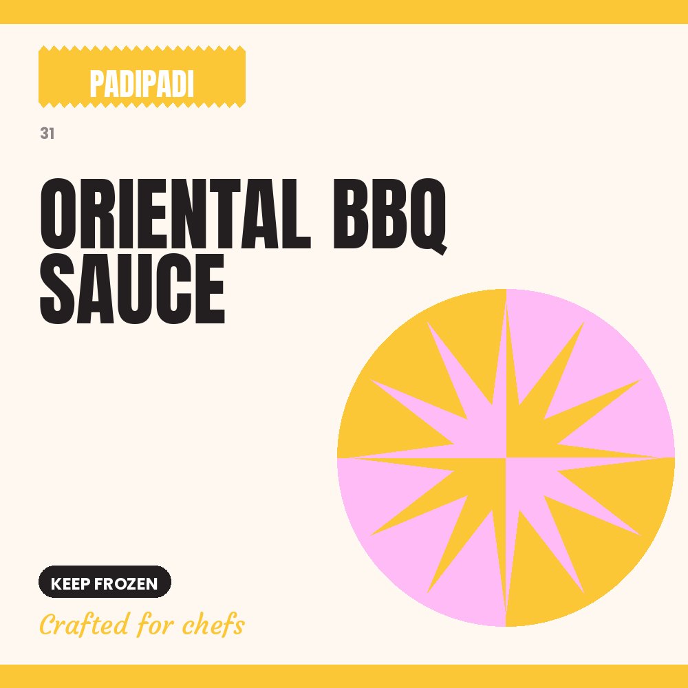 ORIENTAL BBQ SAUCE by Padi Padi