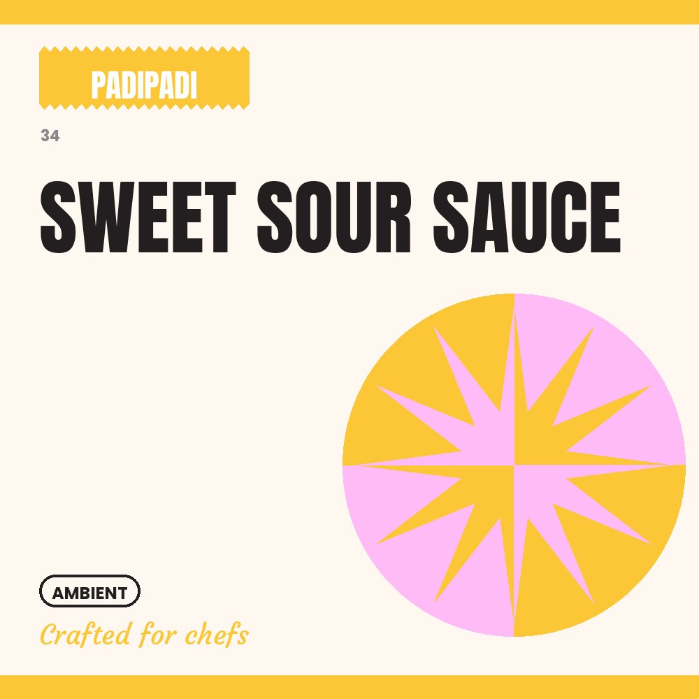 SWEET SOUR SAUCE by Padi Padi