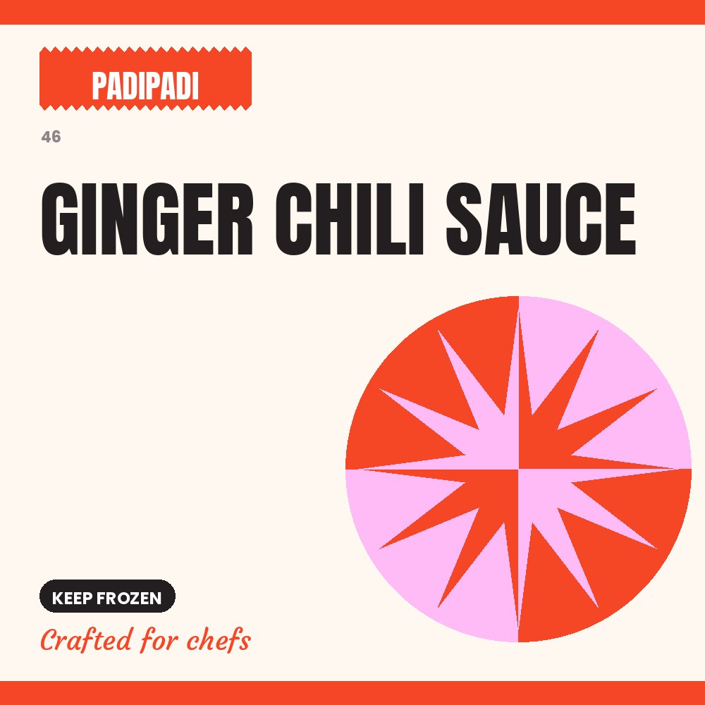 GINGER CHILI SAUCE by Padi Padi