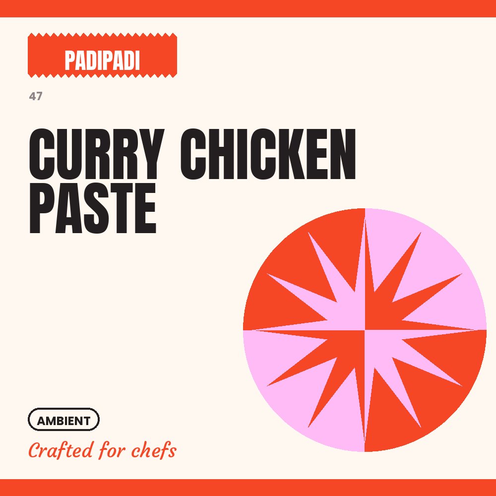 CURRY CHICKEN PASTE by Padi Padi