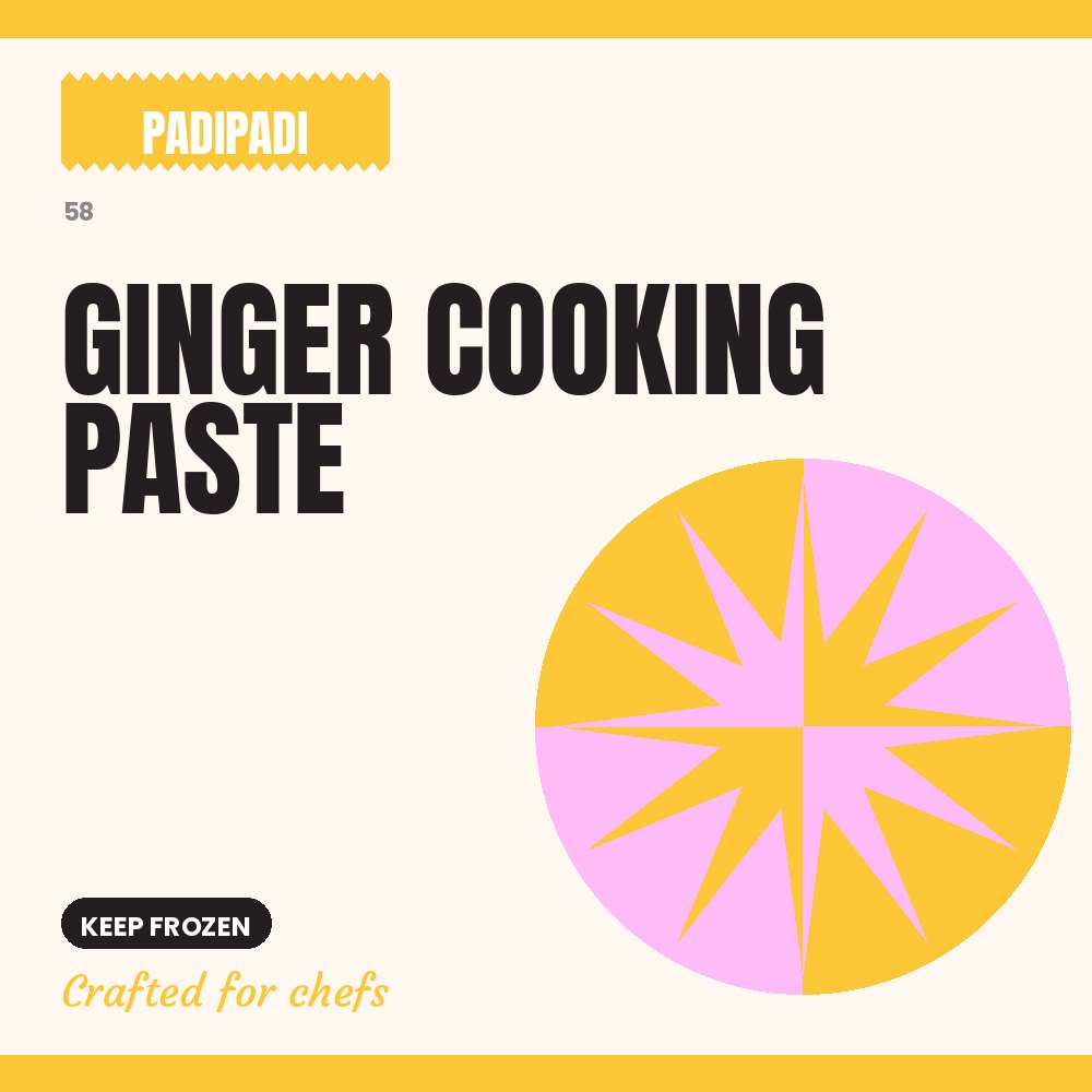 GINGER COOKING PASTE by Padi Padi
