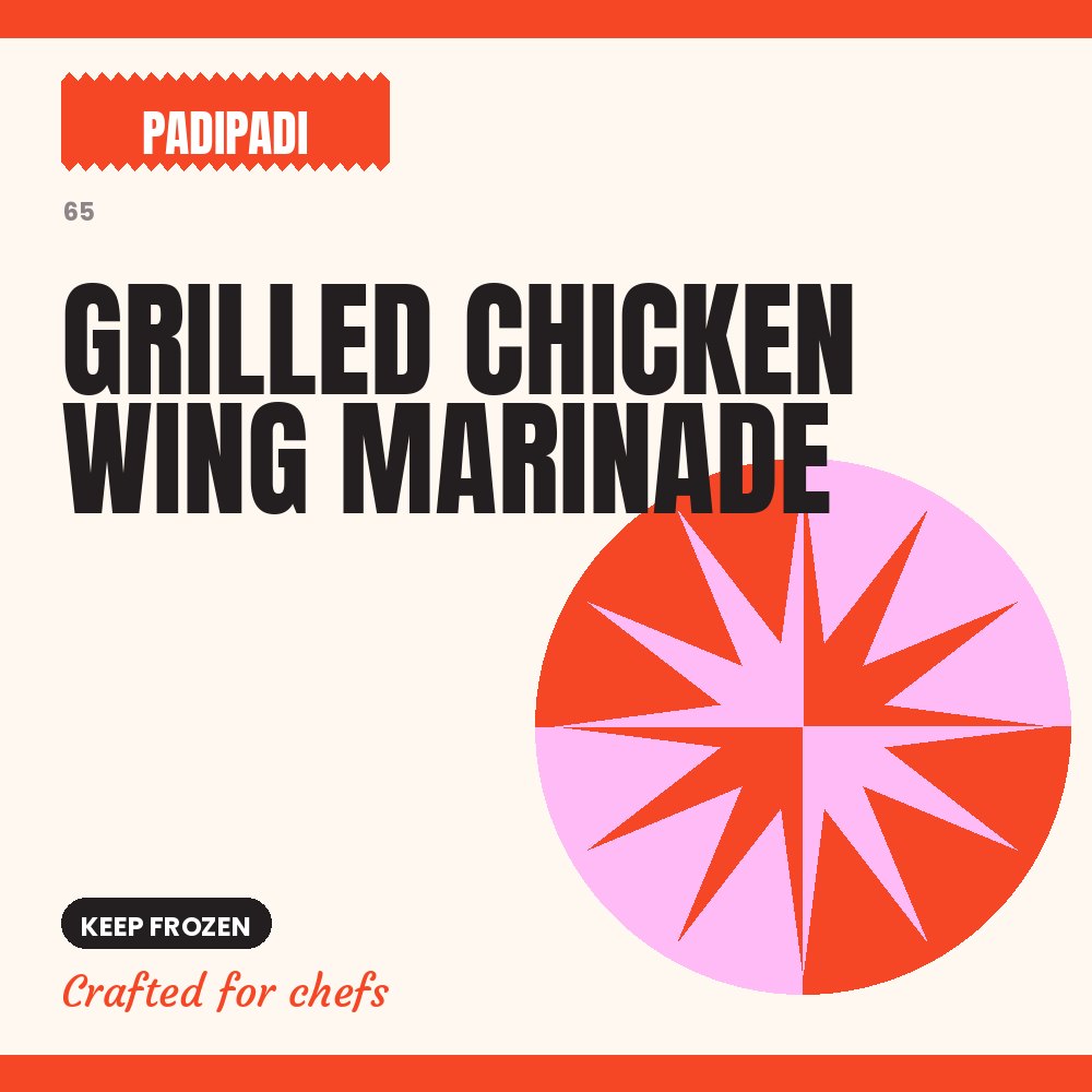GRILLED CHICKEN WING MARINADE by Padi Padi