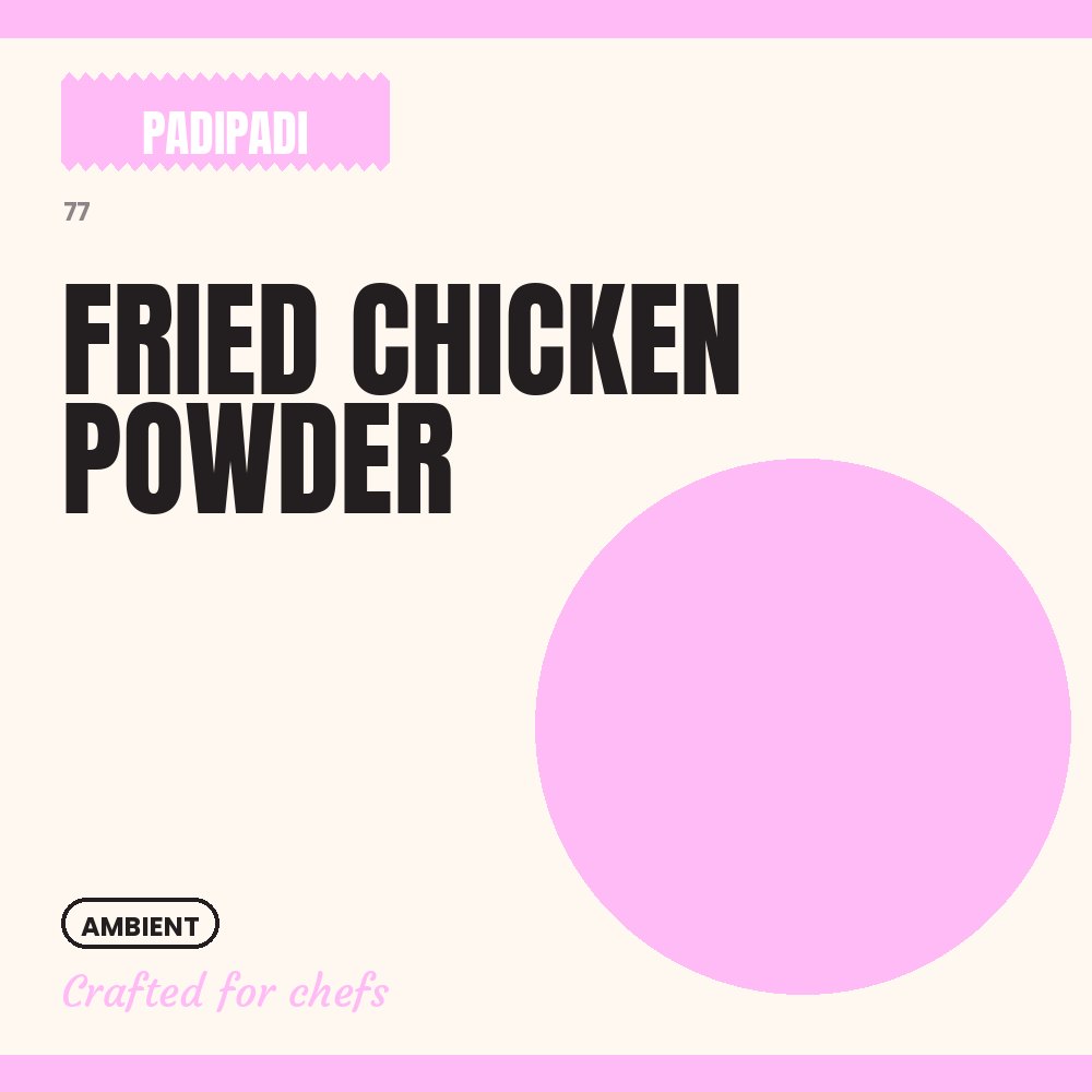 FRIED CHICKEN POWDER (500g pack) by Padi Padi