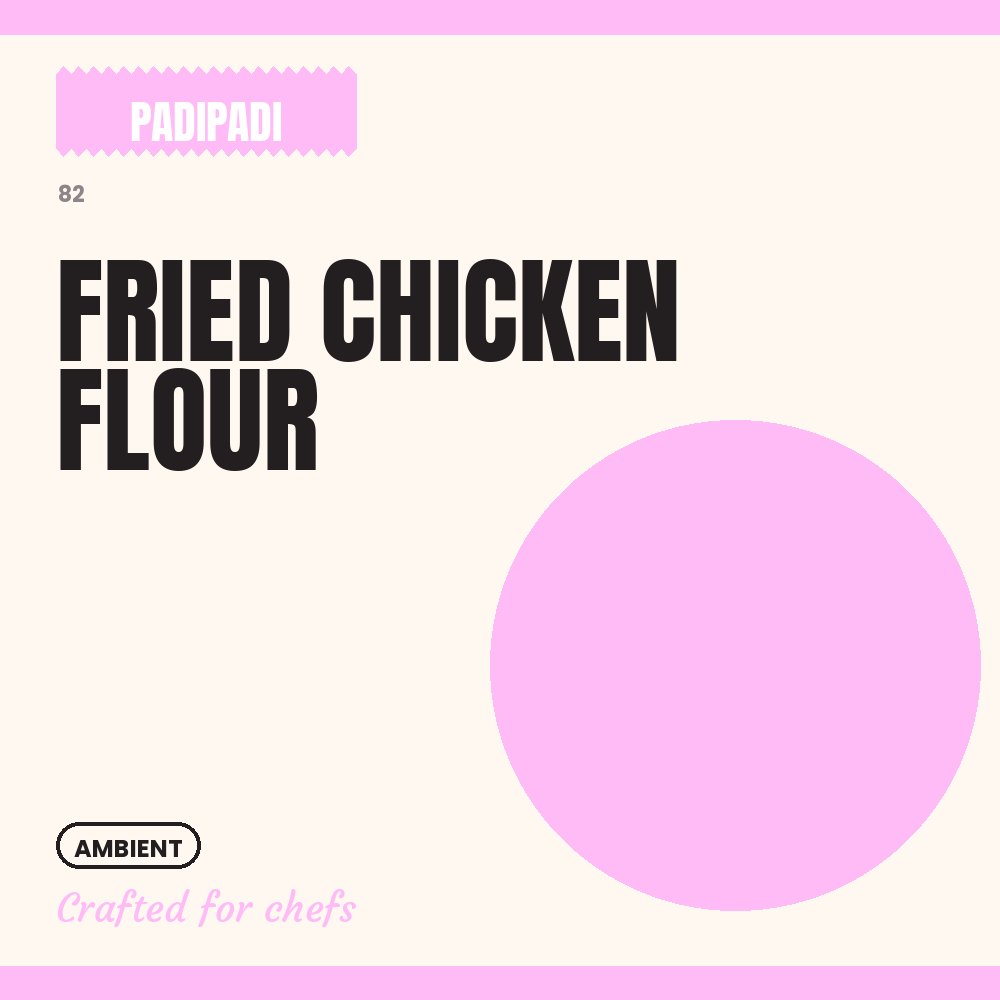 FRIED CHICKEN FLOUR (500g pack) by Padi Padi