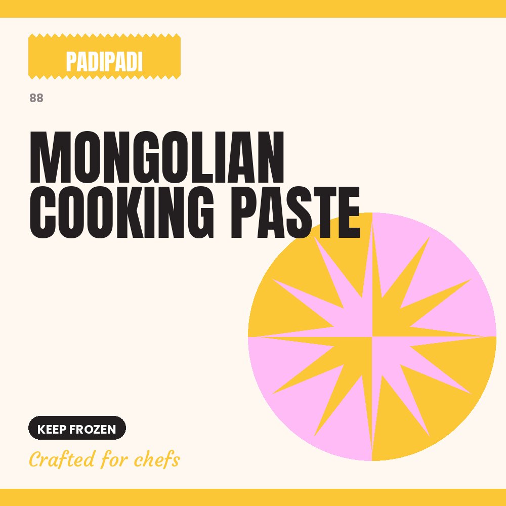 MONGOLIAN COOKING PASTE by Padi Padi