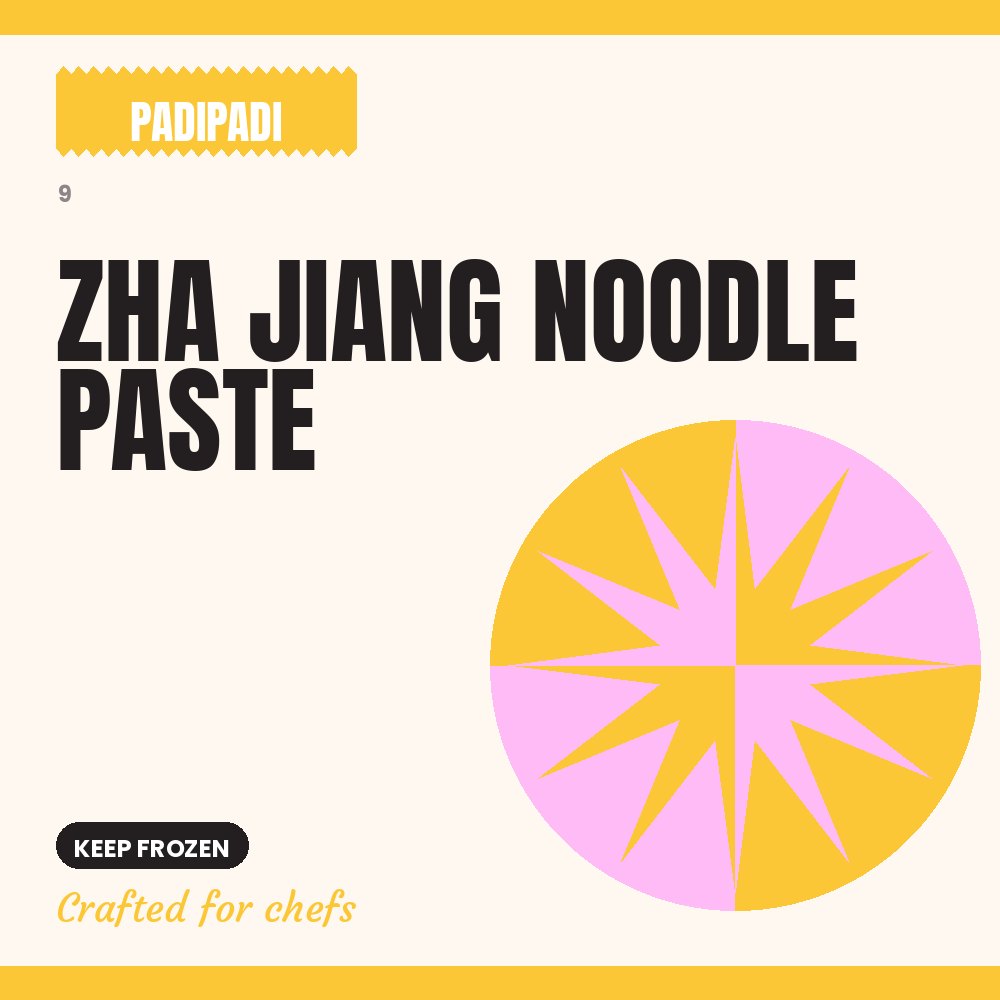 ZHA JIANG NOODLE PASTE by Padi Padi